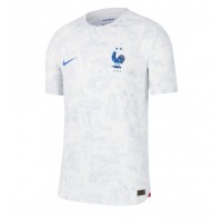 Camisa de Futebol França Equipamento Secundário Mundo 2022 Manga Curta